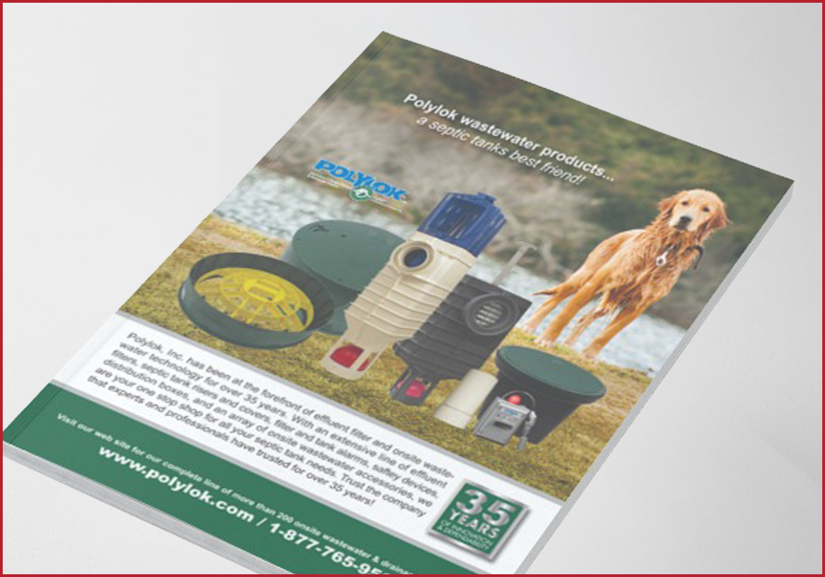 Polylok magazine advertisement project thumbnail