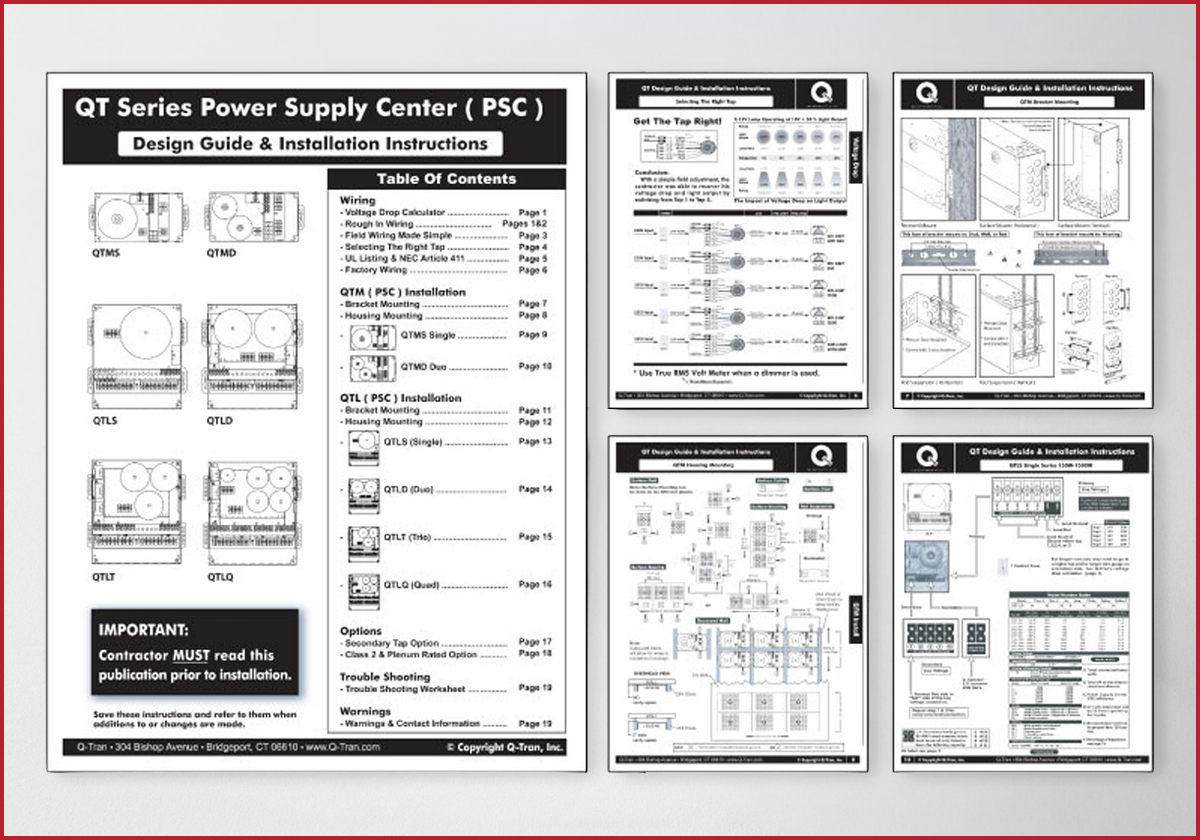 Q-Tran technical product guide project thumbnail